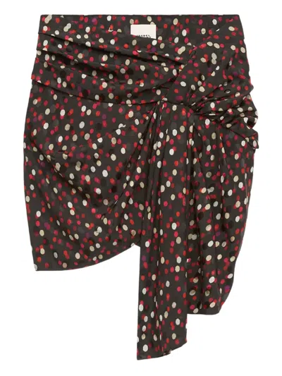 ISABEL MARANT OVIA POLKA-DOT MINI SKIRT