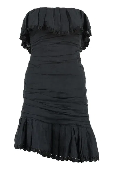 ISABEL MARANT ISABEL MARANT OXANI OFF-THE-SHOULDER DRESS