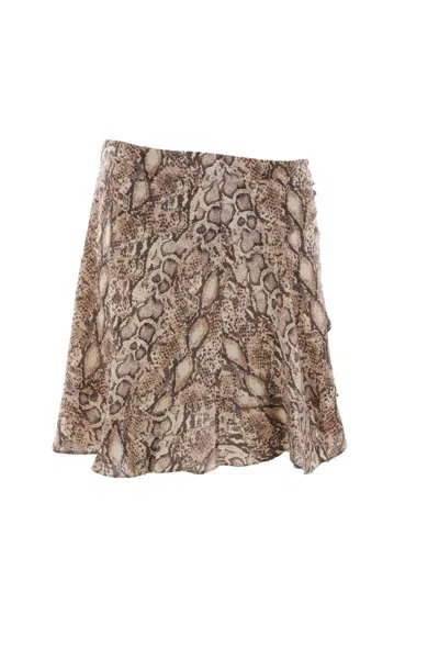 Isabel Marant Ozany Printed Mini Skirt