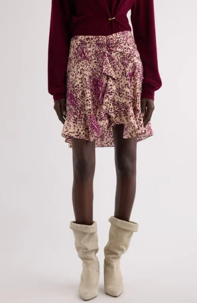 Isabel Marant Ozany Stretch Silk Miniskirt
