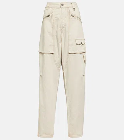 ISABEL MARANT PACIANE WIDE-LEG CARGO JEANS