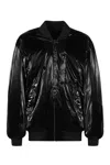 Isabel Marant Padded Bomber Jacket In Black