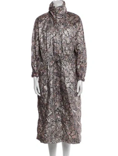 Pre-owned Isabel Marant Paisley Print Coat