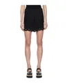 Isabel Marant Palmira Cutout Lace Scallop Mini Skirt In Black