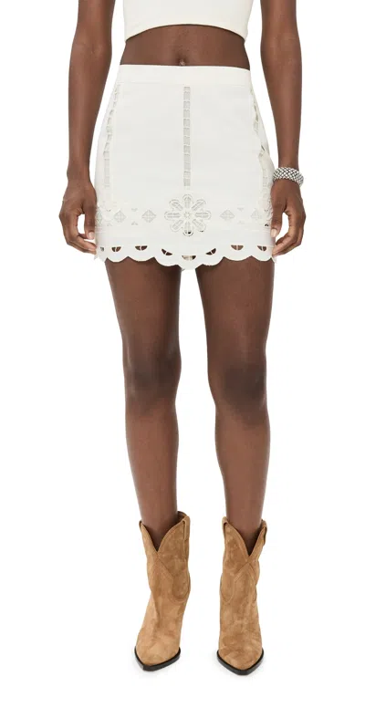 ISABEL MARANT PALMIRA SKIRT WHITE