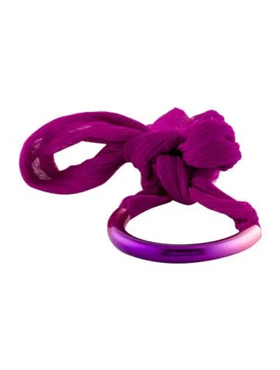 Pre-owned Isabel Marant Paloma Bangle Bracelet, 7.5" In Pink