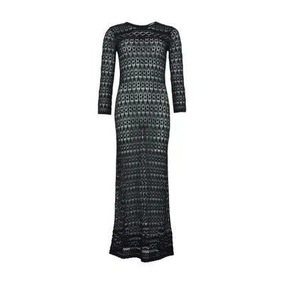 Isabel Marant Paloma Long Dress In Black