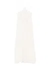 Isabel Marant Panelled Maxi Dress In White