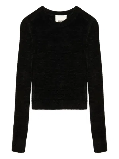 Isabel Marant Panila Round-neck Sweater In Black