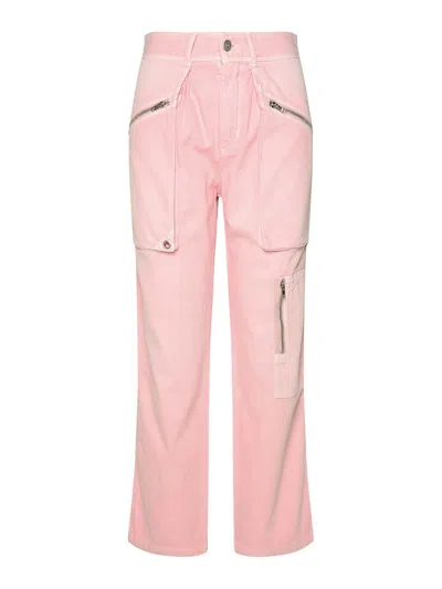 Isabel Marant Juliette Pink Cotton Trousers