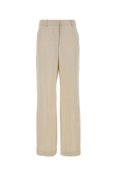 Isabel Marant Cream Crepe Noanda Palazzo Pant In Neutral