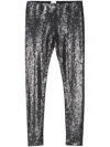 Isabel Marant Joshua Sequin-embellished Leggings In Black