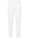 Isabel Marant Straight-leg Trousers With Practical Pockets And Loops In White