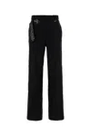 Isabel Marant Women Embroidered Wool Blend Noanne Pant In Black