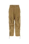 Isabel Marant Cargo Pant With Classic Utility Style In Brown