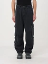Isabel Marant Cargo Denim In Black