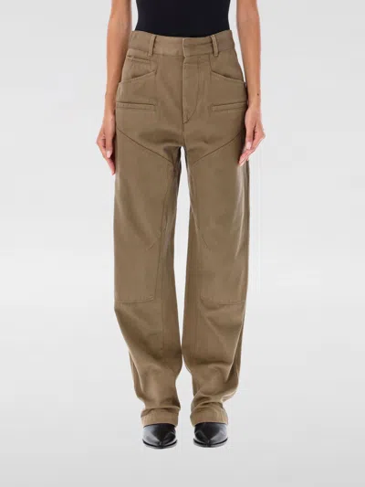 ISABEL MARANT JEANS ISABEL MARANT WOMAN COLOR BRONZE,G13776117