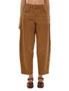 Isabel Marant Denim Jeans In Brown