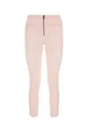 Isabel Marant Polyester Blend Pernel Pant With Textured Fabric In Pink