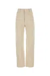 Isabel Marant High-rise Regular Fit Trousers In Black