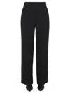 Isabel Marant Trousers Wide Leg Belt Loops In Black