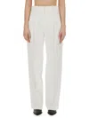 Isabel Marant Woman Pants Off White Size 4 Cotton