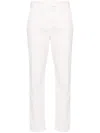 Isabel Marant White Hemp-blend Pants For Women In Ss24 Collection By  In White