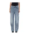 Isabel Marant Paryama Wide Leg Jeans In Blue