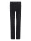 Isabel Marant Patch Pocket Jeans In Black