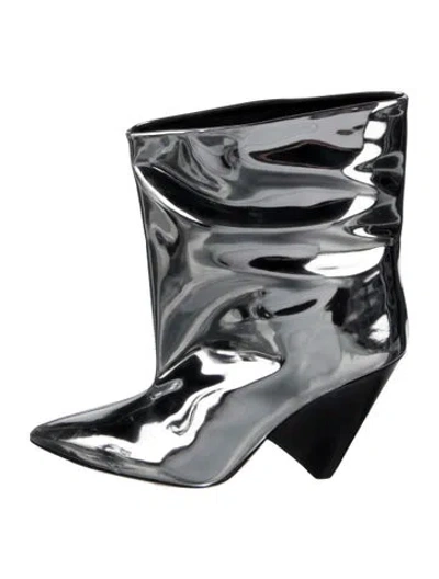 Pre-owned Isabel Marant Patent Leather Boots W/ Tags In Multi