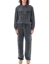 Isabel Marant Patric Jumpsuit In Faded Black