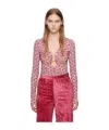 Isabel Marant Pink Laura Blouse In Red