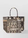 Isabel Marant Patterned Design Tote Bag With Top Handles