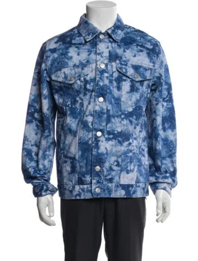 Pre-owned Isabel Marant Patterned Jacket In Blue