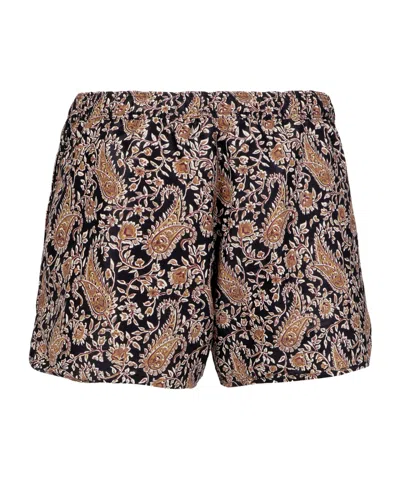 Isabel Marant Patterned Shorts In Multicolor