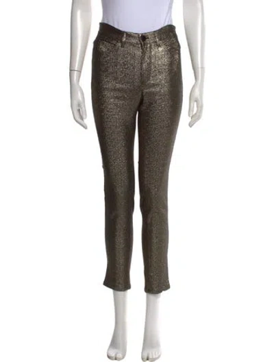 Pre-owned Isabel Marant Patterned Straight Leg Pants