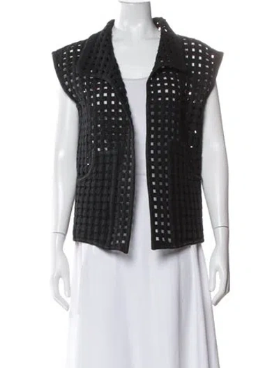 Pre-owned Isabel Marant Patterned Vest In Gray