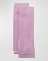 Isabel Marant Patti Merino Wool Arm Warmers In Light Pink
