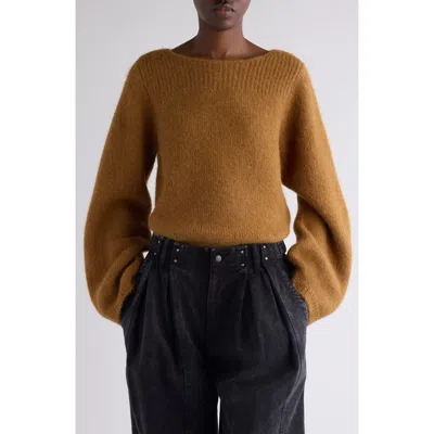 Isabel Marant Paulane Alpaca Blend Sweater In Brown