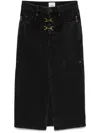 Isabel Marant Skirt With Front And Back Pockets In Black