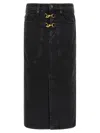 Isabel Marant Skirt With Front And Back Pockets In Black