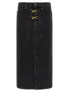 Isabel Marant Skirt With Front And Back Pockets In Black
