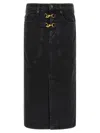 Isabel Marant Skirt With Front And Back Pockets In Black