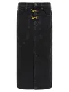 Isabel Marant Black Pavina Skirt In Black