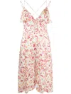 Isabel Marant Ecru Printed Paysa Dress In White