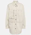 Isabel Marant Pearl Denim Jacket In Ecru