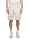 Isabel Marant Denim Shorts With Pockets And Belt Loops