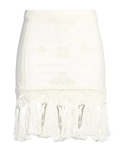 Isabel Marant Pencil Skirt In White