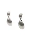 Isabel Marant Awa Earrings In Gray