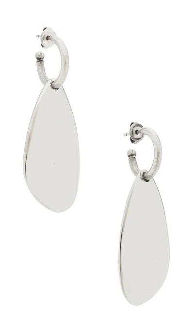 Isabel Marant Pendant Earrings In Silver